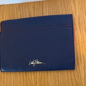 Libby Edelman Navy Blue Clutch